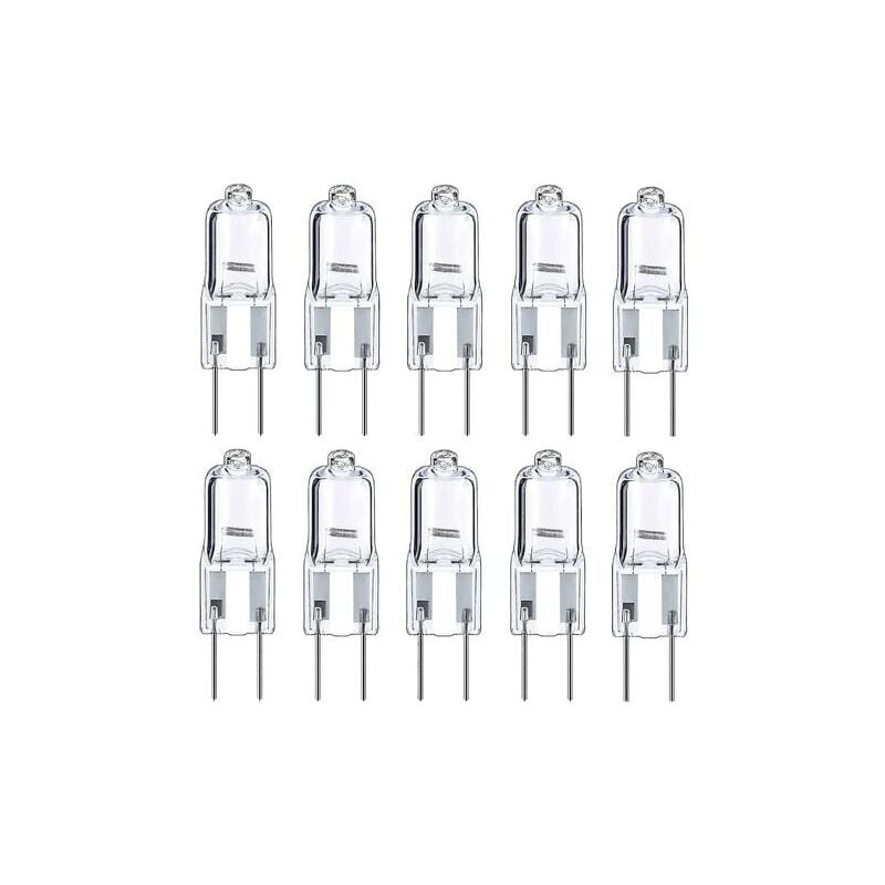 foto del prodotto lampadine alogene g4 12v 10w bianco caldo 10 pezzi