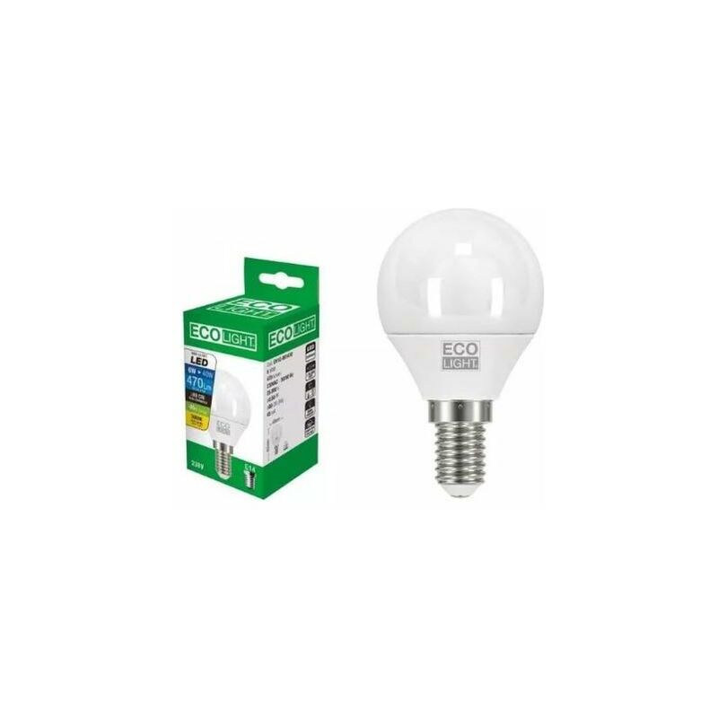 foto del prodotto lampadine ecolight led e14 m gl 8w f.