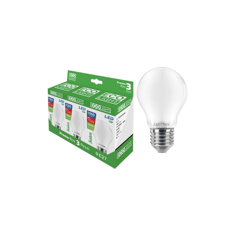 foto del prodotto lampadine ecolight led saten go.8w cf3pz