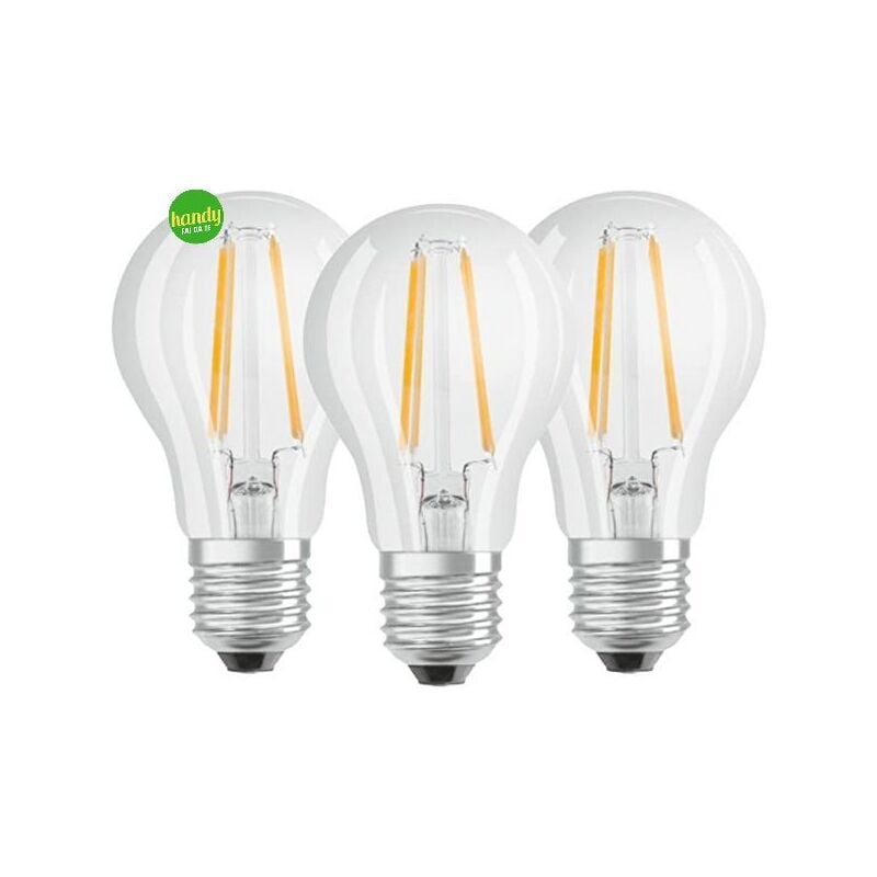foto del prodotto lampadine led osram 7w 60w e27 filam.4000k pz3