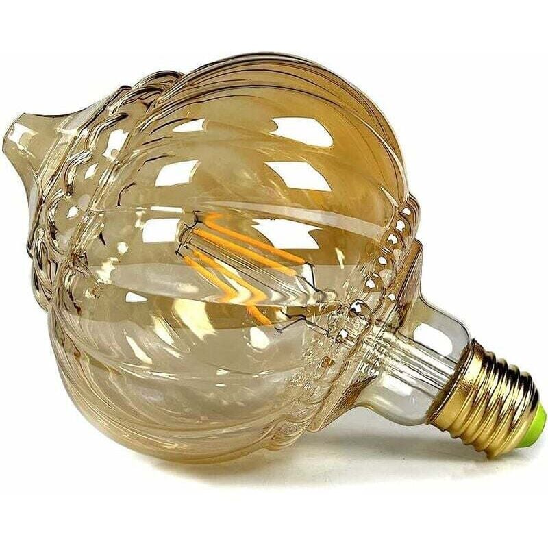 foto del prodotto lampadine led vintage 4w bianco caldo 2700 kelvin lampadina led a globo grande in cristallo 220 240v attacco edison e27 lampadina decorativa speciale