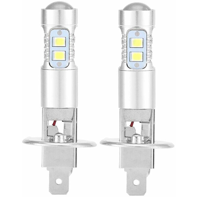 foto del prodotto lampadine per fari, 2x h1 6000k kit lampadine per fari led ultra bianche da 100 w per fari anabbaglianti