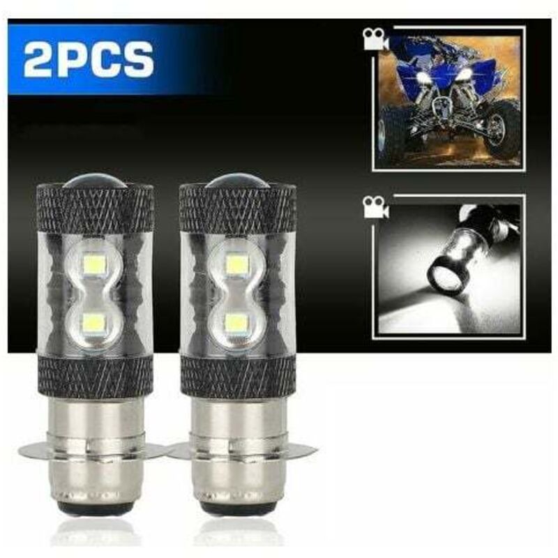 foto del prodotto lampadine per fari a led h6m per yamaha atv