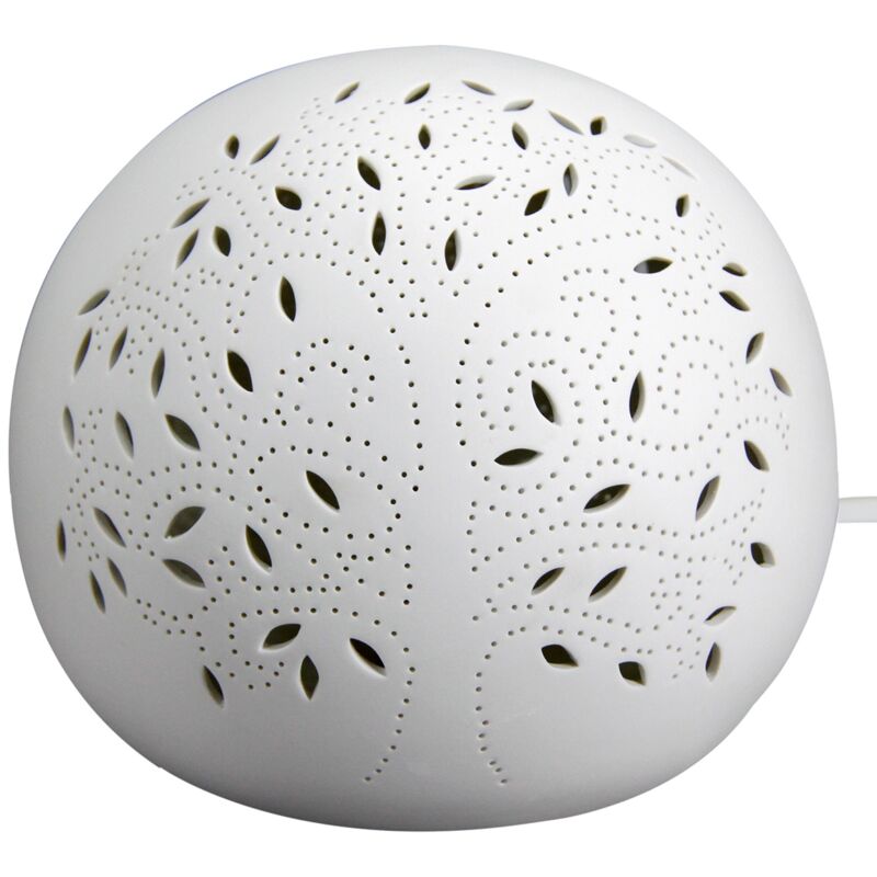 foto del prodotto lampas lampas lampada da tavolo bianco 21x21x18cm signes grimalt