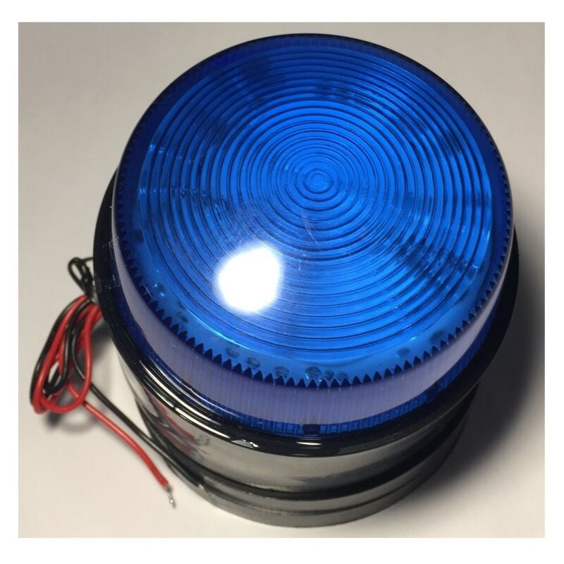 foto del prodotto lampe flash pour syst me d alarme 12 vdc bleu 75x55mm h
