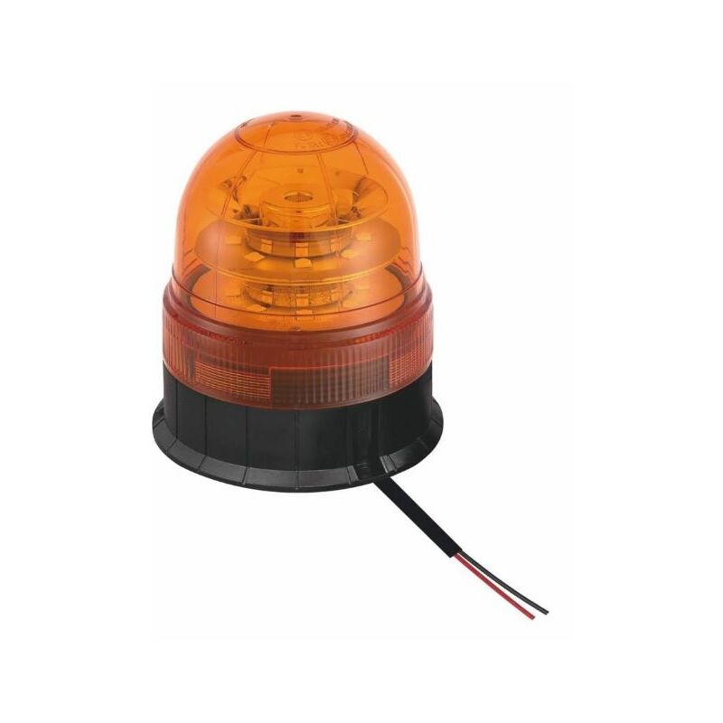 foto del prodotto lampeggiante base piana 16 led 12 24v 24w