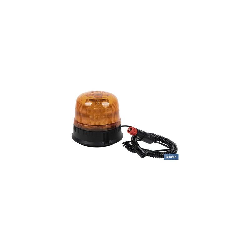 foto del prodotto lampeggiante led fisso ece r65 magnete 12 24v ip66