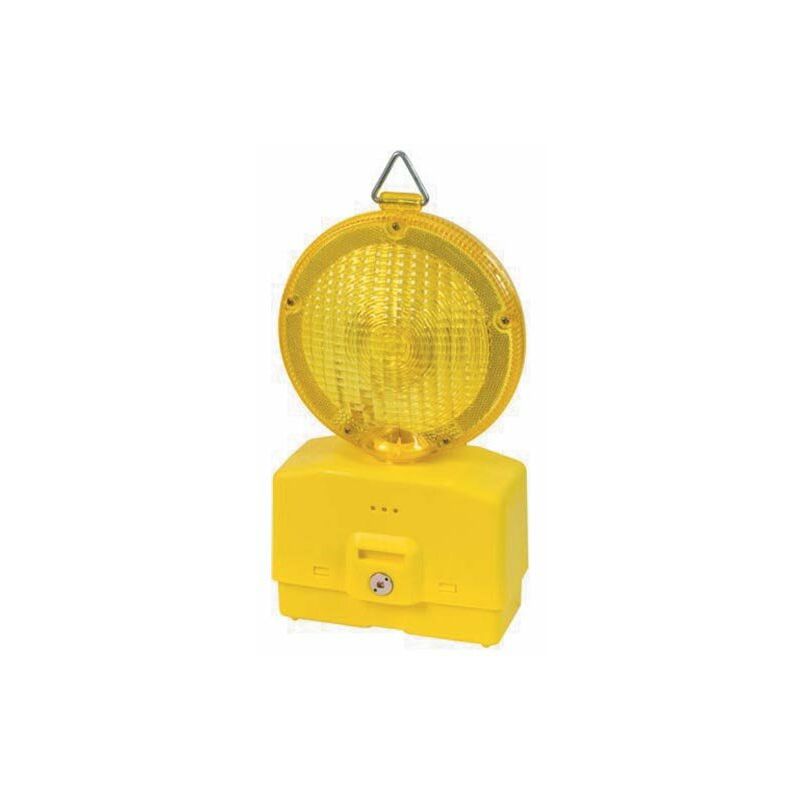 foto del prodotto lampeggiante per cantiere - luce gialla led - senza batteria