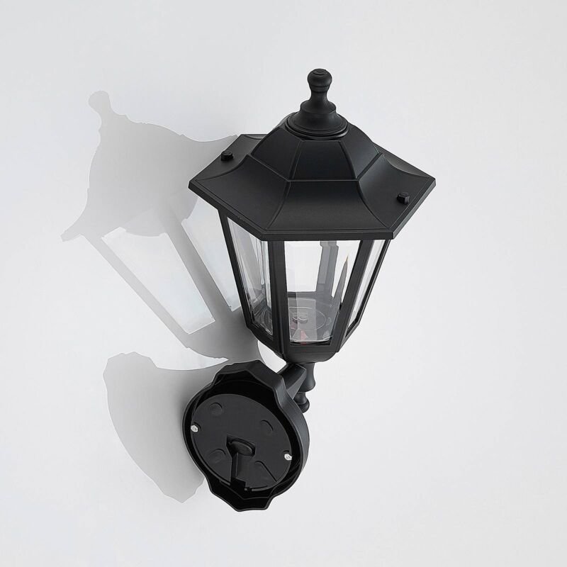 foto del prodotto lampenwelt lindby led iavo in nero da plastica