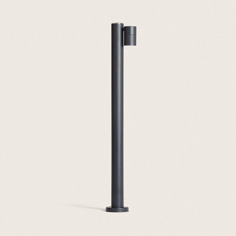 foto del prodotto lampioncino esterni superficie 90cm acciaio inox stone antracite