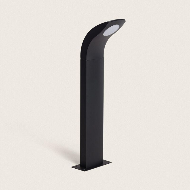 foto del prodotto lampioncino esterno led 10w superficie base 60cm izar 3000k bianco caldo