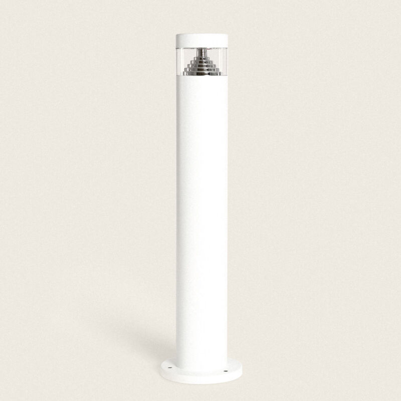 foto del prodotto lampioncino esterno led 5w superficie 50cm inti inox bianco 4000k bianco naturale