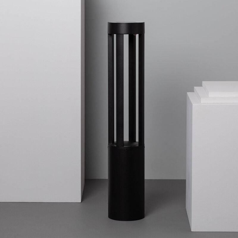 foto del prodotto lampioncino led solare esterni superficie 1.5w 80cm siparia 3000k bianco caldo