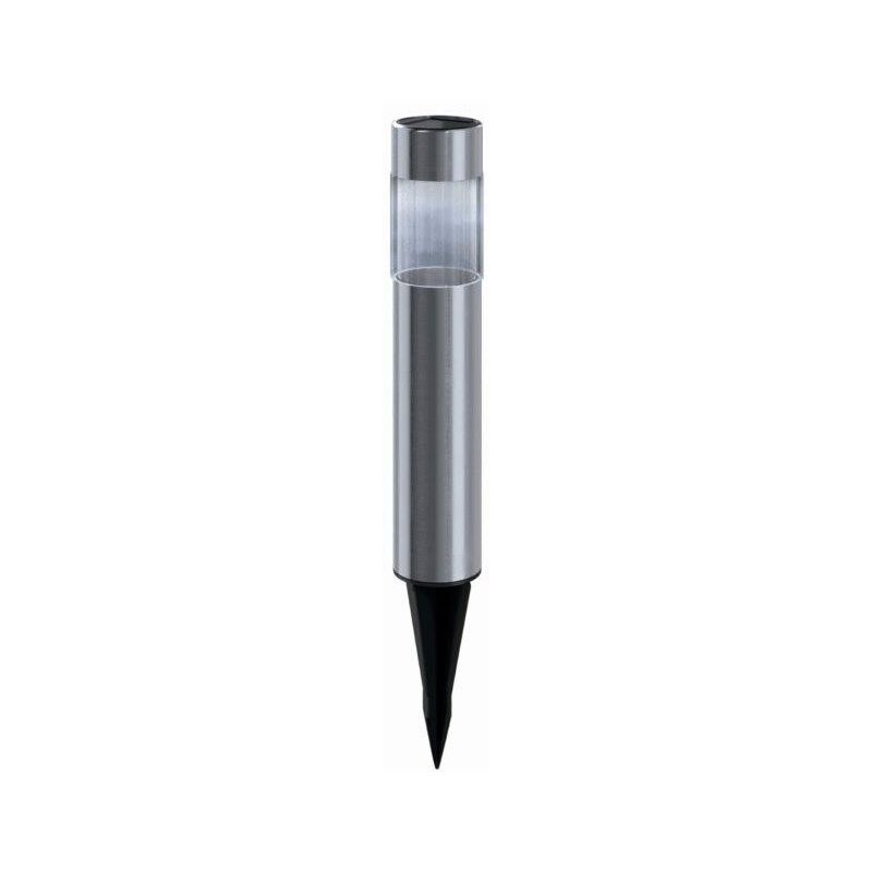 foto del prodotto lampioncino led solare inox 6500k