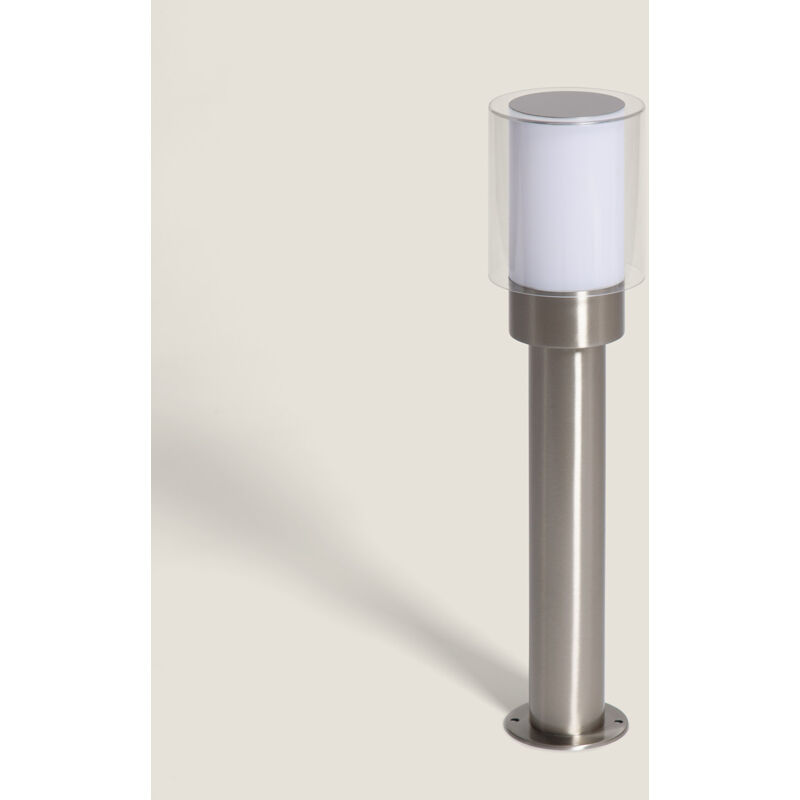 foto del prodotto lampioncino per esterni 50cm acciaio inox martin grigio