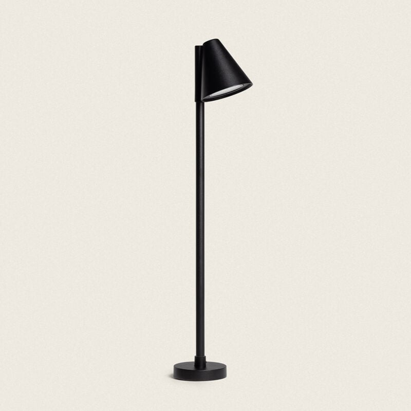 foto del prodotto lampioncino per esterni 60 cm superficie drimlec nero opaco