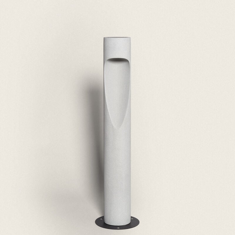 foto del prodotto lampioncino per esterni led regolabile 4,5w cemento tervin 75 cm grigio pietra