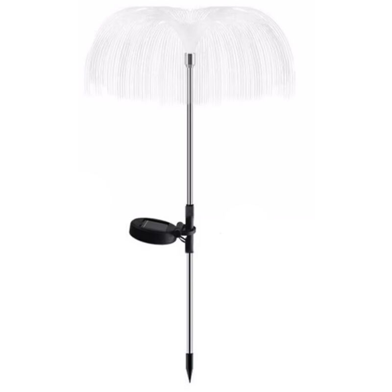 foto del prodotto lampioncino segnapassi led willow 0,03w argento in acciaio con pannello solare ip44 rgb con sensore crepuscolare aigostar
