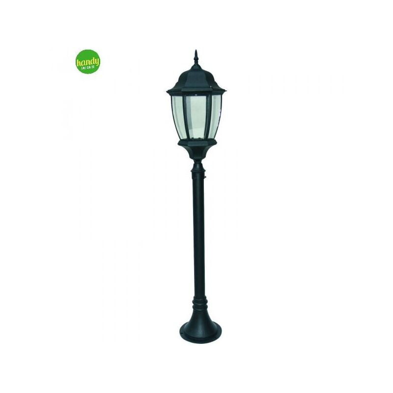 foto del prodotto lampione in acciaio green light demetra e27 h.100cm nero
