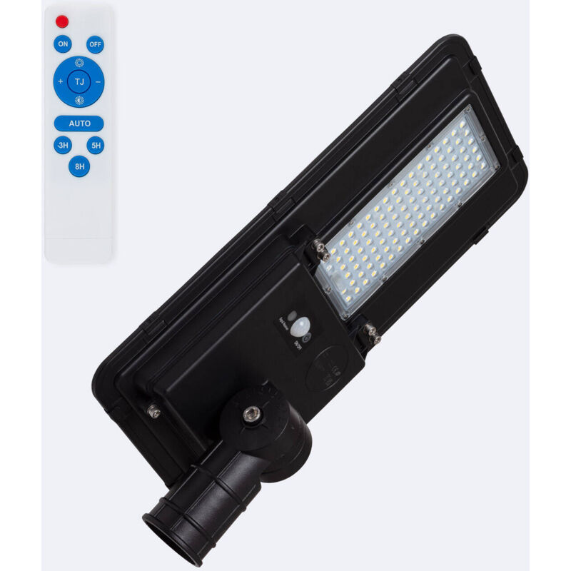 foto del prodotto lampione led solare 6400 lm 160 lm w sina con mppt e sensore di movimento bianco naturale 4000k