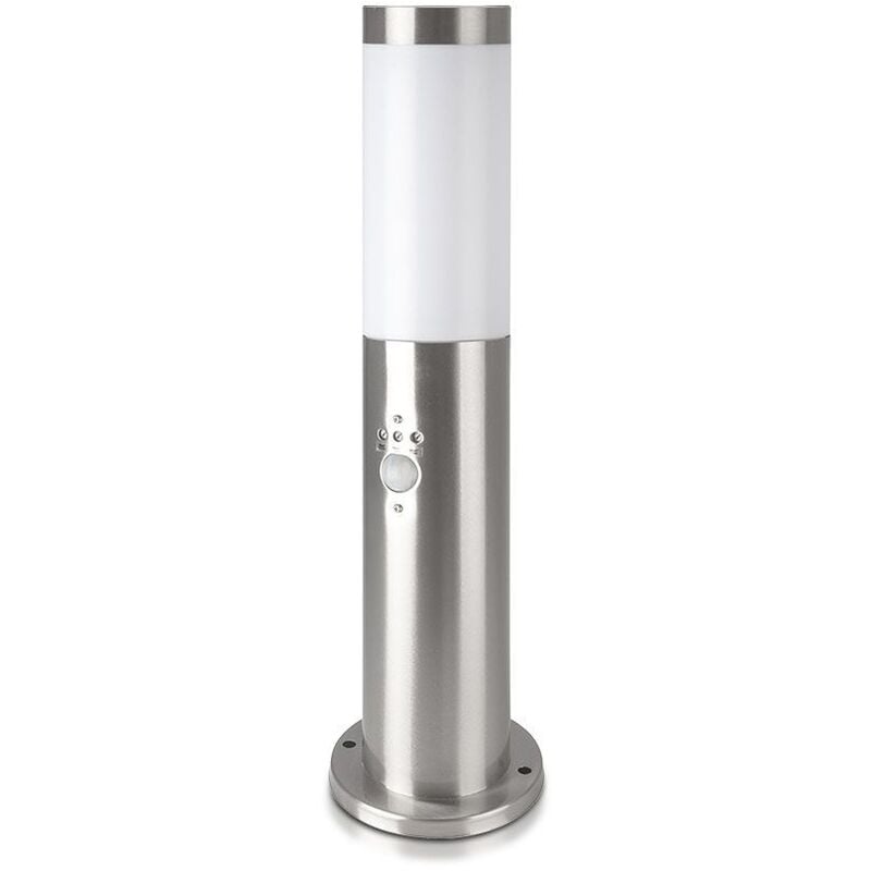 foto del prodotto lampione portalampada e27 con sensore di movimento h45 ip44 v tac vt 838 se45