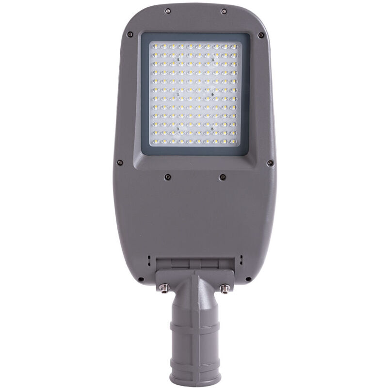 foto del prodotto lampione stradale a led 100w 16.000lm 5000 k 0 10v ip65 pro smd5050 100.000h ho str100w 02 cw 