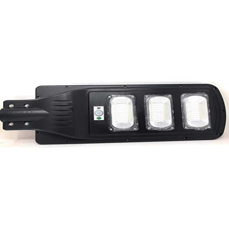 foto del prodotto lampione stradale faro a led 90w pannello solare telecomando e crepuscolare tempo di saldi