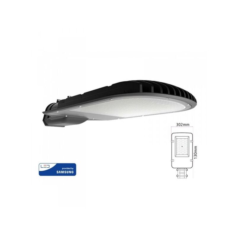 foto del prodotto lampione stradale led 30w chip samsung 4000k street lamp per strada giardino villa sku 21537