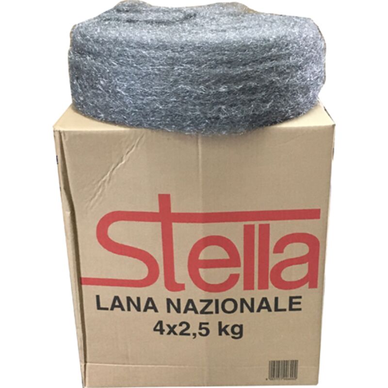 foto del prodotto lana acciaio nazionale grana grossa 4x2,5kg in bobina g6