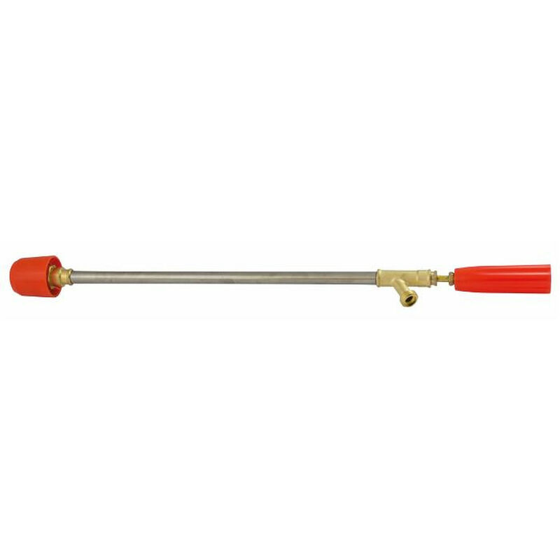 foto del prodotto lance a manopola da 300mm con corpo in ottone e canna in acciaio inox