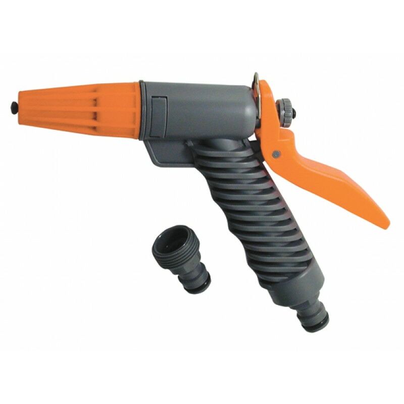 foto del prodotto lancia a pistola per irrigazione giardino con getto regolabile - papillon