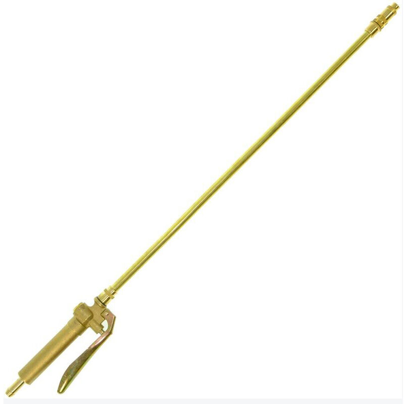 foto del prodotto lancia con rubinetto a leva per pompa rame ottone mm 10 cm 50 1 pz
