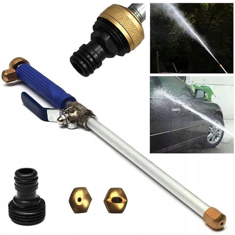 foto del prodotto lancia di pressione per tubo da giardino da 3 4 set1