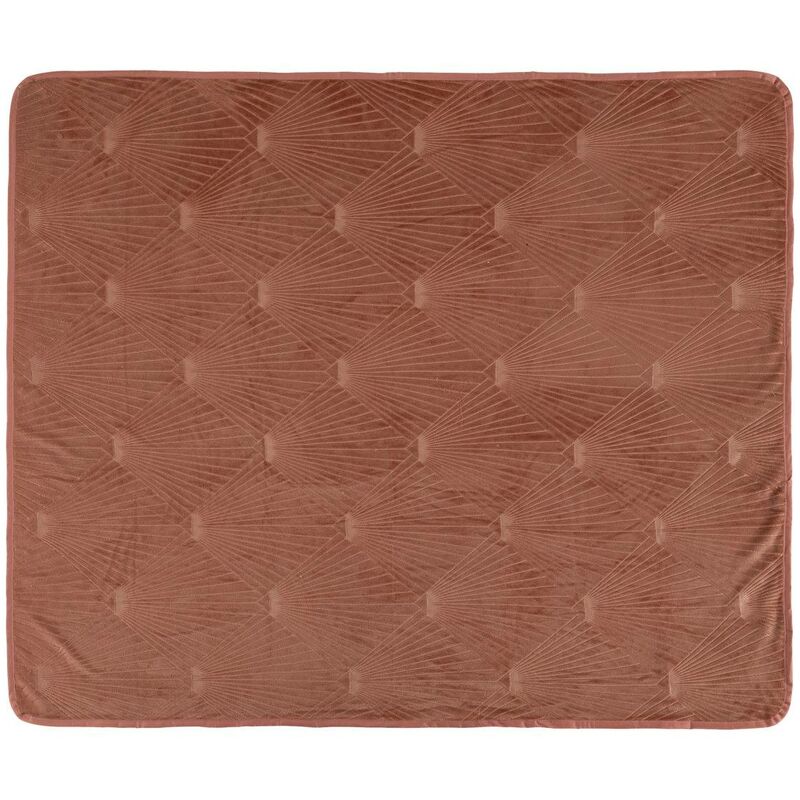 foto del prodotto lancio di flanella collector 125x150cm rosa atmosphera cr ateur d int rieur