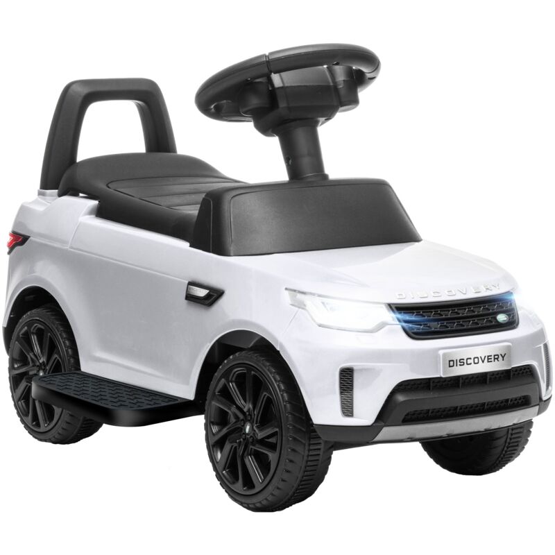 foto del prodotto land rover macchina elettrica per bambini licenza discovery 6v velocit 3km h bianco