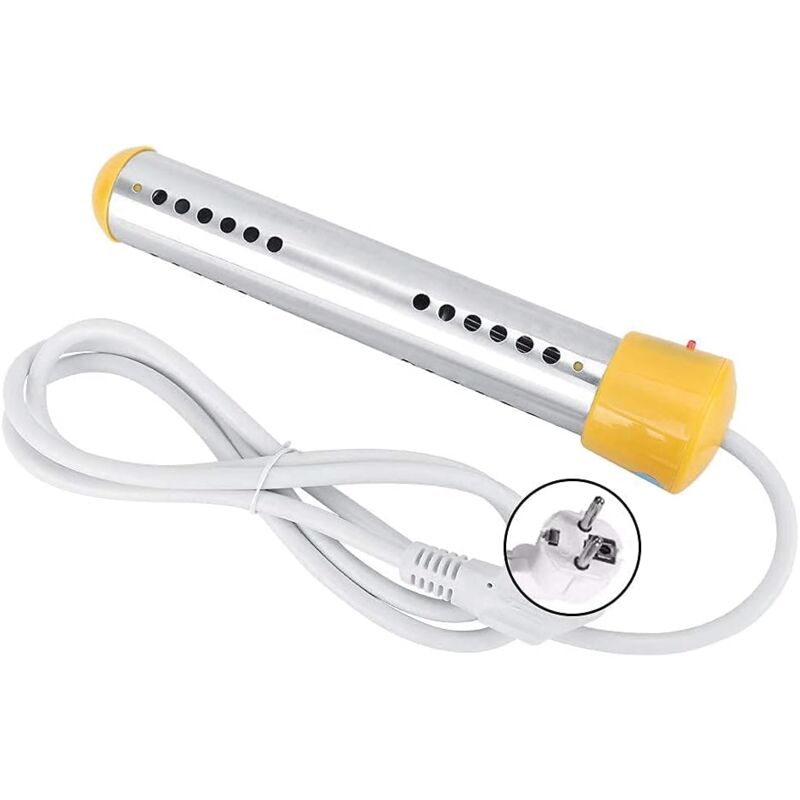 foto del prodotto langray elemento riscaldante per acqua elettrico a spirale a immersione da 2000 w, bollitore a immersione per uso domestico, bollitore da viaggio,