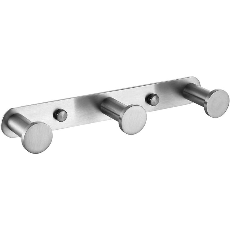 foto del prodotto langray ganci appendiabiti da parete con ganci ganci appendiabiti da parete in acciaio inossidabile 304 per porte di bagno e cucina 3 ganci,
