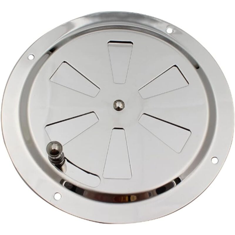 foto del prodotto langray griglia di ventilazione rotonda, apertura di ventilazione regolabile presa d aria in acciaio inox ingresso e scarico dell aria rapanda