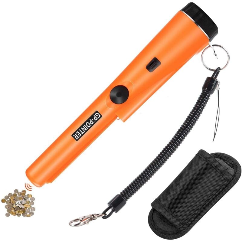 foto del prodotto langray metal detector pinpointer, metal detector pinpointer impermeabile scansione metal detector puntatore rilevamento accessori ip66