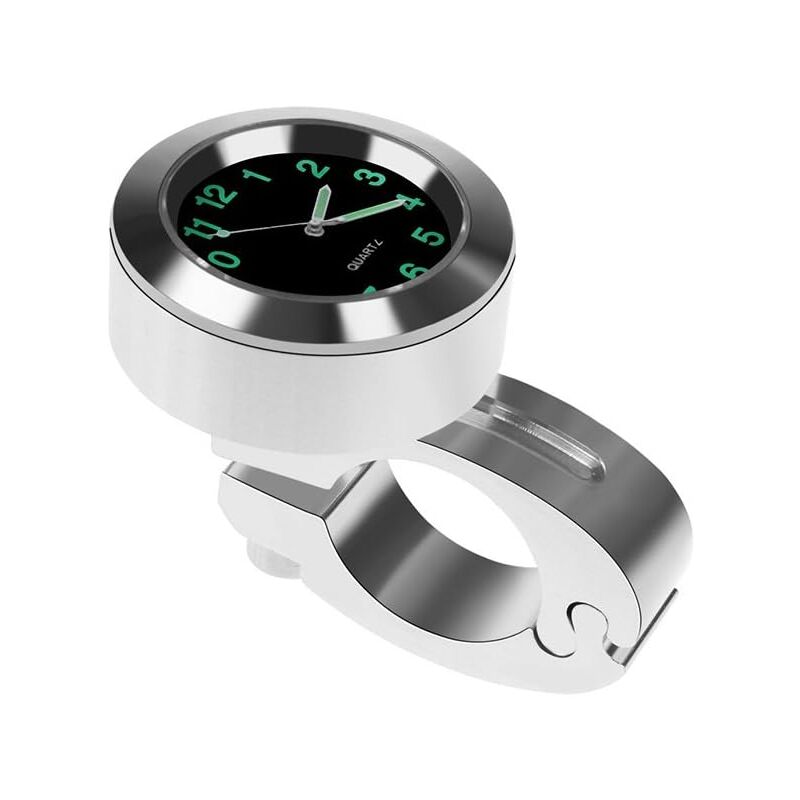 foto del prodotto langray otentw universale impermeabile 7 8 pollice manubrio moto staffa 22 25mm termometro temperatura orologio orologio moto per accessori moto