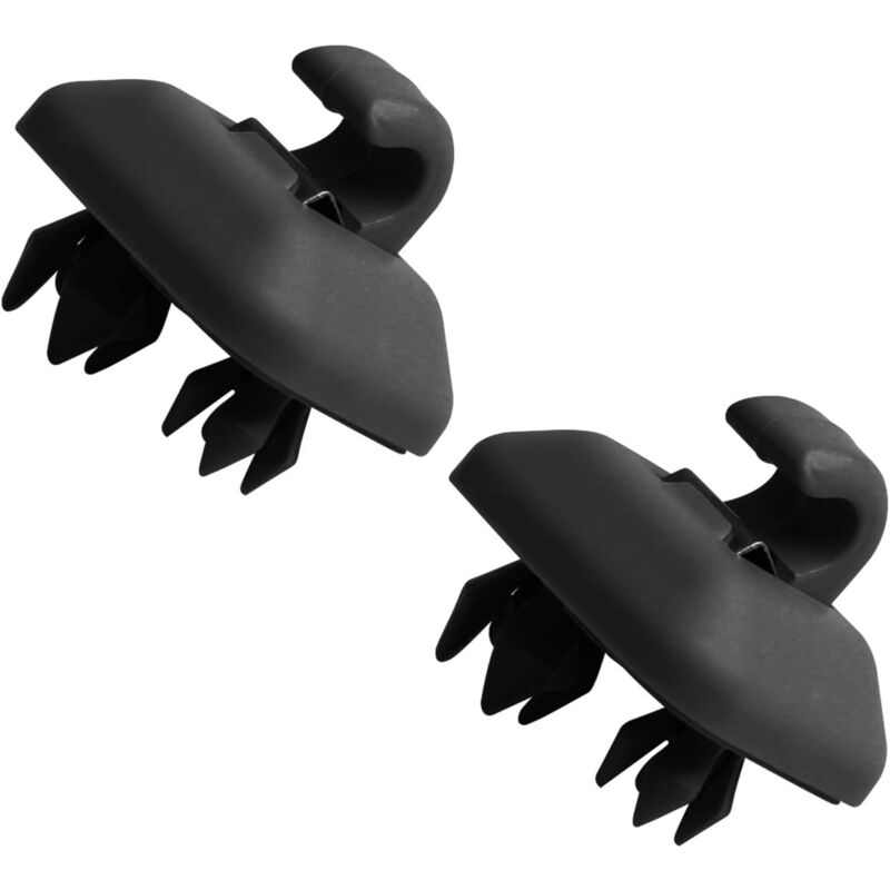 foto del prodotto langray pezzi di clip per visiera parasole interna, morechioce 8u0857562a gancio per visiera parasole in plastica compatibile con a1 a3 a4l a5 a6l