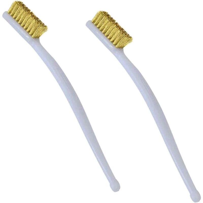 foto del prodotto langray pezzi mini spazzole metalliche, spazzola raschiante in acciaio inossidabile per la pulizia di scorie di saldatura, ruggine