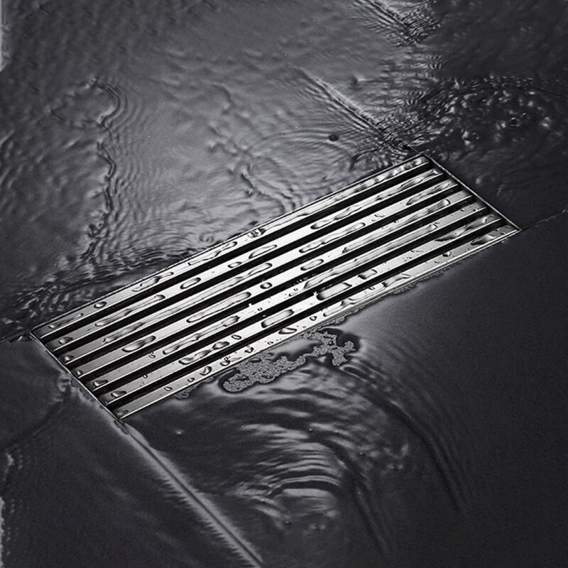 foto del prodotto langray scarico a pavimento in acciaio inossidabile per doccia, per balcone, cucina, bagno, 1030 cm