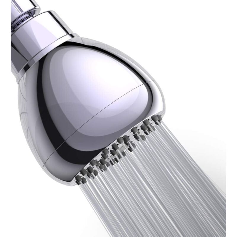 foto del prodotto langray soffione doccia ad alta pressione da 2,5 gpm, soffione doccia in ottone regolabile con giunto sferico, pressione delle bolle d aria,