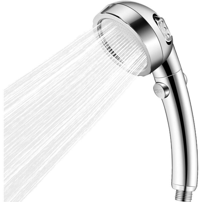 foto del prodotto langray soffione doccia, soffione doccia soffione doccia ad alta pressione eco doccia spa in bagno, soffione doccia con getto massaggiante 3