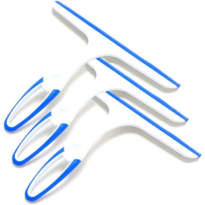 foto del prodotto langray tergivetro per doccia, tergivetro per finestre, tergivetro per la pulizia domestica, per finestre del bagno 3blu 