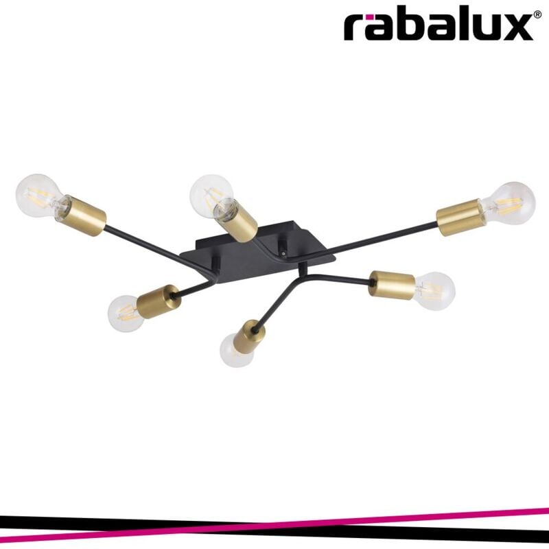 foto del prodotto lanny, industrial style wall or ceiling lamp