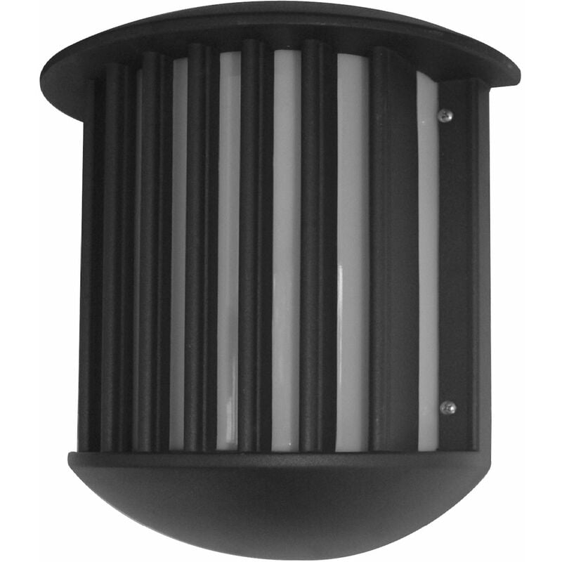 foto del prodotto lanterna a muro per esterno in alluminio nero doria garden deluxe collection