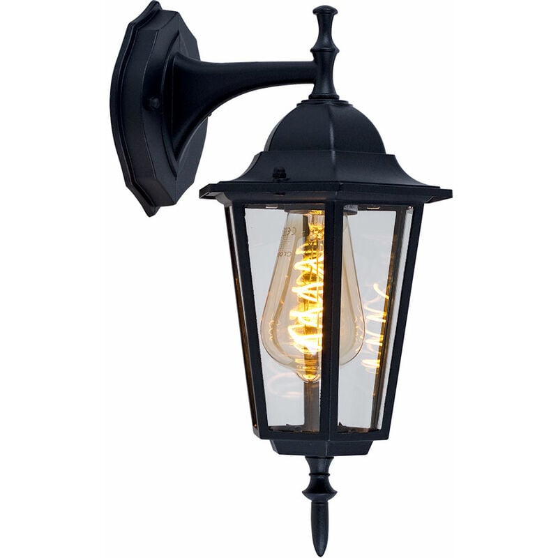 foto del prodotto lanterna da parete per esterni smart home alexa google veranda faretto lampada da terrazza dimmerabile in un set che include lampadine led rgb