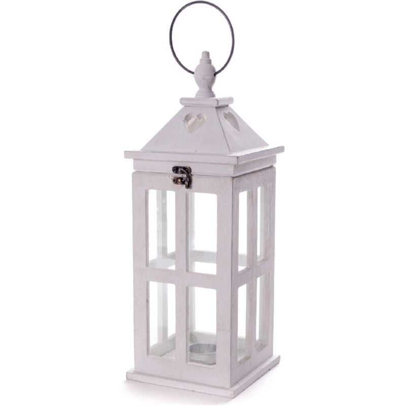 foto del prodotto lanterna decorativa in legno per fiori portacandele centrotavola cork 30cm